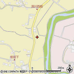 鹿児島県曽於市末吉町深川127周辺の地図