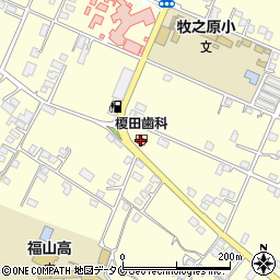 榎田歯科医院周辺の地図