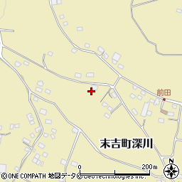 鹿児島県曽於市末吉町深川6599周辺の地図