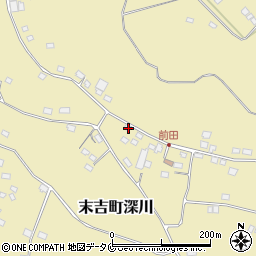 鹿児島県曽於市末吉町深川6615周辺の地図