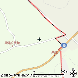 鹿児島県霧島市福山町佳例川1657-5周辺の地図