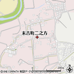 鹿児島県曽於市末吉町二之方125周辺の地図