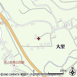 鹿児島県いちき串木野市大里1615周辺の地図