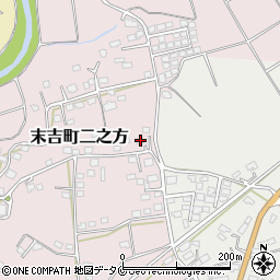 鹿児島県曽於市末吉町二之方124-2周辺の地図