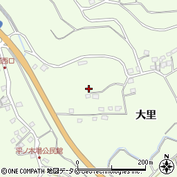 鹿児島県いちき串木野市大里1614周辺の地図