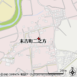 鹿児島県曽於市末吉町二之方134周辺の地図