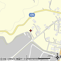 鹿児島県霧島市福山町福山5585周辺の地図