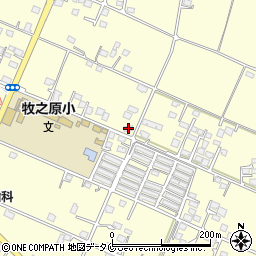 鹿児島県教職員住宅周辺の地図