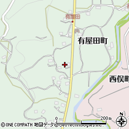 鹿児島県鹿児島市有屋田町19周辺の地図