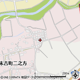 鹿児島県曽於市末吉町二之方42周辺の地図