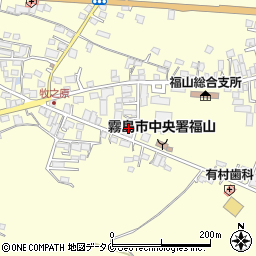 鹿児島県霧島市福山町福山5364周辺の地図