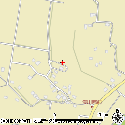 鹿児島県曽於市末吉町深川6365-3周辺の地図