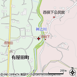 鹿児島県鹿児島市有屋田町93周辺の地図