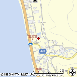 鹿児島県霧島市福山町福山2437周辺の地図