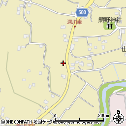 鹿児島県曽於市末吉町深川5977周辺の地図