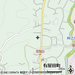 鹿児島県鹿児島市有屋田町267周辺の地図