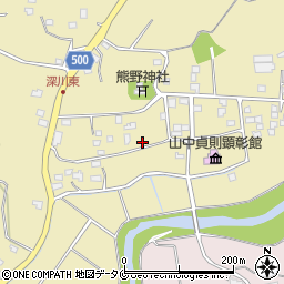 鹿児島県曽於市末吉町深川5918-3周辺の地図