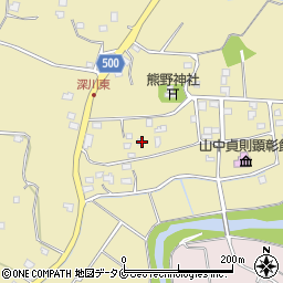 鹿児島県曽於市末吉町深川5935周辺の地図