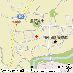 鹿児島県曽於市末吉町深川5918周辺の地図