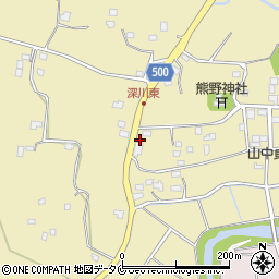 鹿児島県曽於市末吉町深川5952周辺の地図