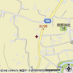 鹿児島県曽於市末吉町深川5865周辺の地図