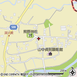 鹿児島県曽於市末吉町深川5913周辺の地図