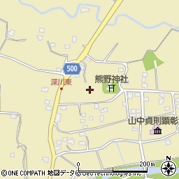 鹿児島県曽於市末吉町深川5877周辺の地図