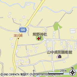 鹿児島県曽於市末吉町深川5892周辺の地図