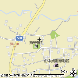 鹿児島県曽於市末吉町深川5893周辺の地図