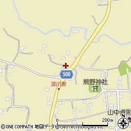 鹿児島県曽於市末吉町深川5846周辺の地図