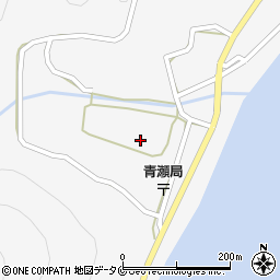 鹿児島県薩摩川内市下甑町青瀬周辺の地図