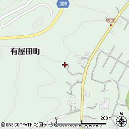 鹿児島県鹿児島市有屋田町182周辺の地図