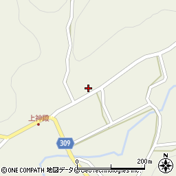 鹿児島県日置市伊集院町上神殿2109周辺の地図