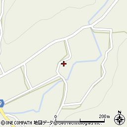 鹿児島県日置市伊集院町上神殿2261-2周辺の地図