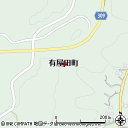 〒891-1107 鹿児島県鹿児島市有屋田町の地図