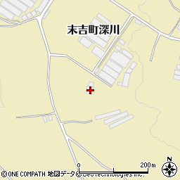 鹿児島県曽於市末吉町深川6784周辺の地図