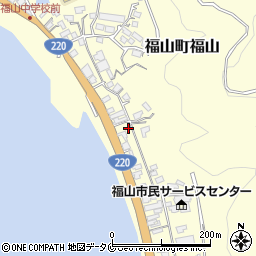 鹿児島県霧島市福山町福山2628周辺の地図