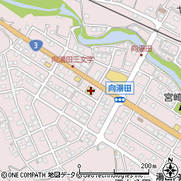 マツモトキヨシ湯之元店周辺の地図