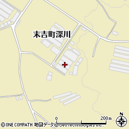 鹿児島県曽於市末吉町深川6777周辺の地図