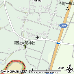 宮崎県都城市今町7822周辺の地図