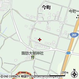 宮崎県都城市今町7816周辺の地図