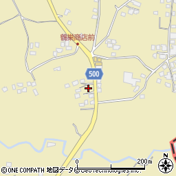 鹿児島県曽於市末吉町深川5747-3周辺の地図