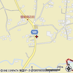 鹿児島県曽於市末吉町深川422周辺の地図