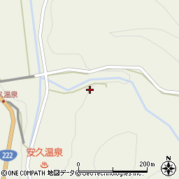 宮崎県都城市安久町730周辺の地図