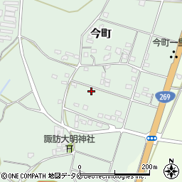 宮崎県都城市今町7800周辺の地図
