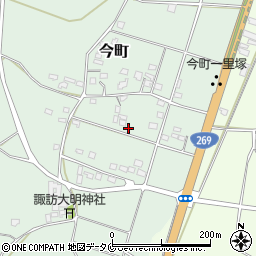 宮崎県都城市今町7810周辺の地図