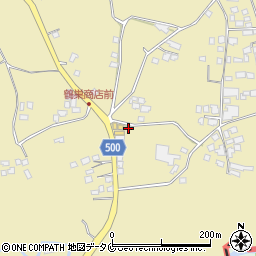 鹿児島県曽於市末吉町深川420周辺の地図