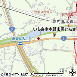 鹿児島県いちき串木野市大里234周辺の地図