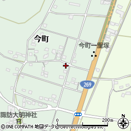 宮崎県都城市今町7803周辺の地図