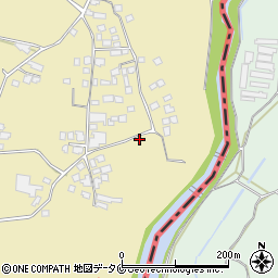 鹿児島県曽於市末吉町深川484周辺の地図